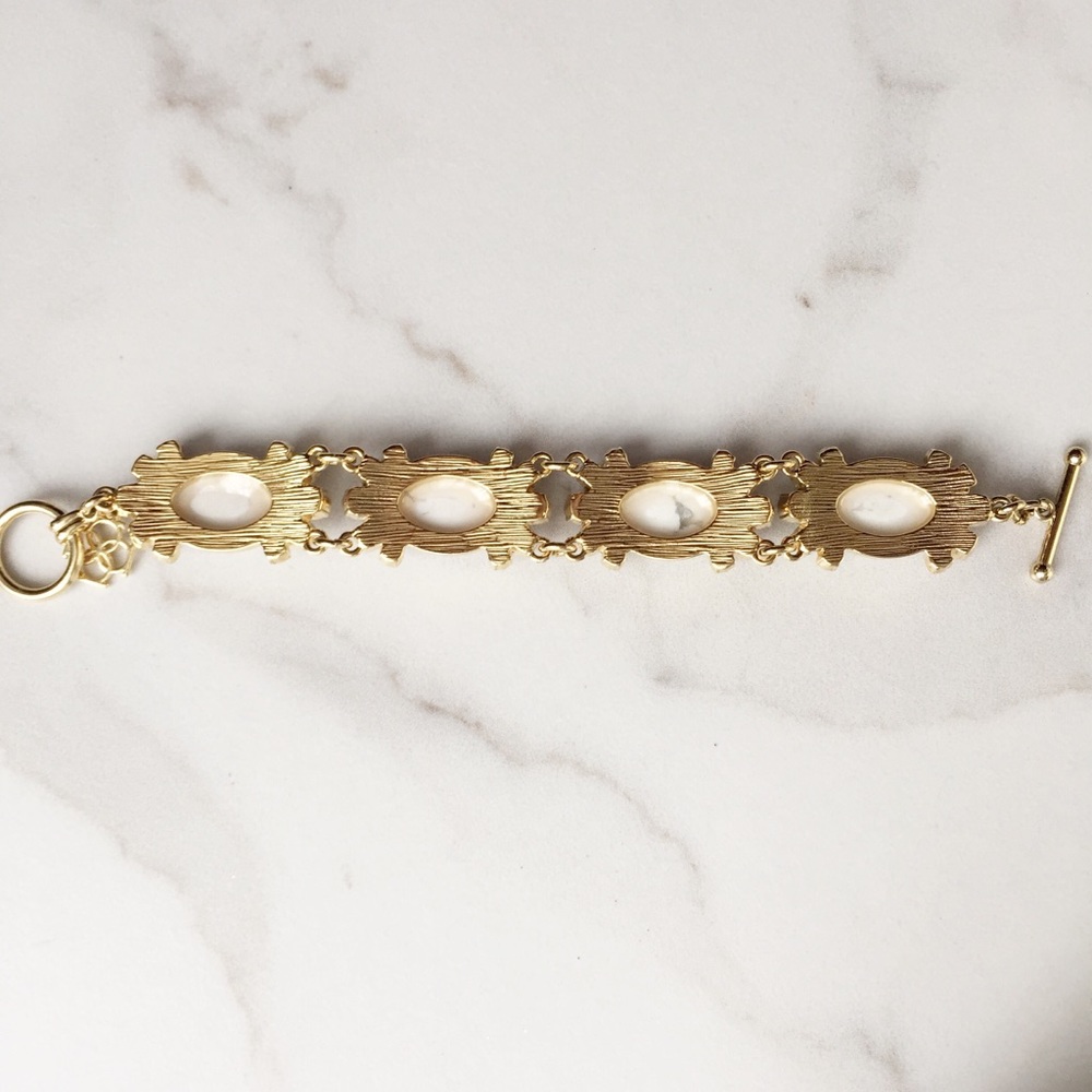 Ann Taylor marble and gold bracelet - Picture 6 of 7
